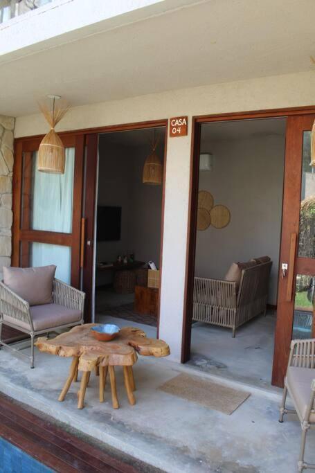 Casa De Luxo Na Praia Do Patacho - Cond. Azulu, Casa 04 Villa Porto de Pedras Ngoại thất bức ảnh